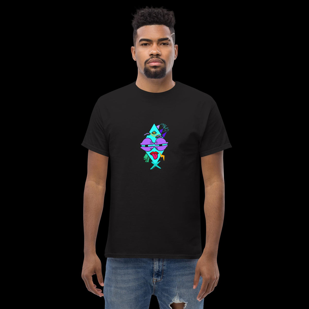 Sleepy, Droopy Head – Graphic T-Shirt | Unisex Tee
