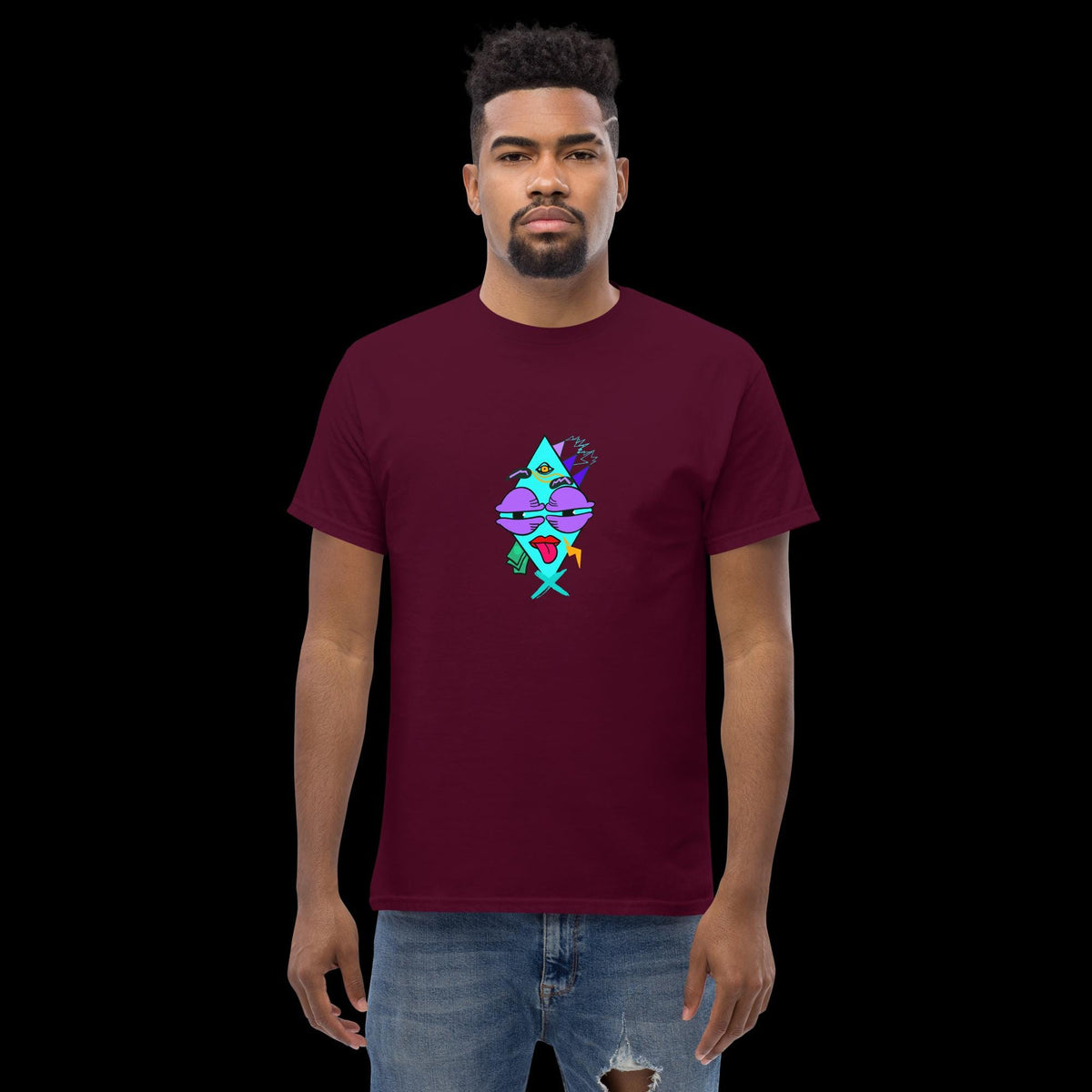 Sleepy, Droopy Head – Graphic T-Shirt | Unisex Tee
