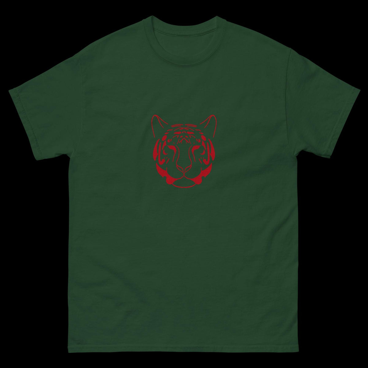 Line Tiger – Minimalist Line Art T-Shirt | Unisex Tee