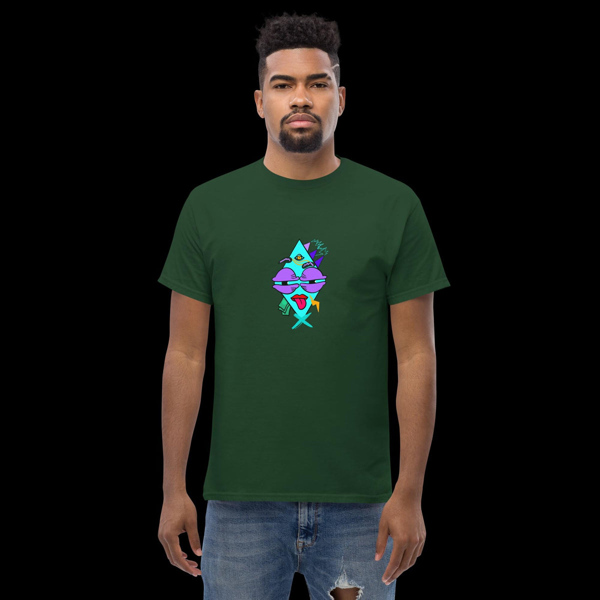 Sleepy, Droopy Head – Graphic T-Shirt | Unisex Tee