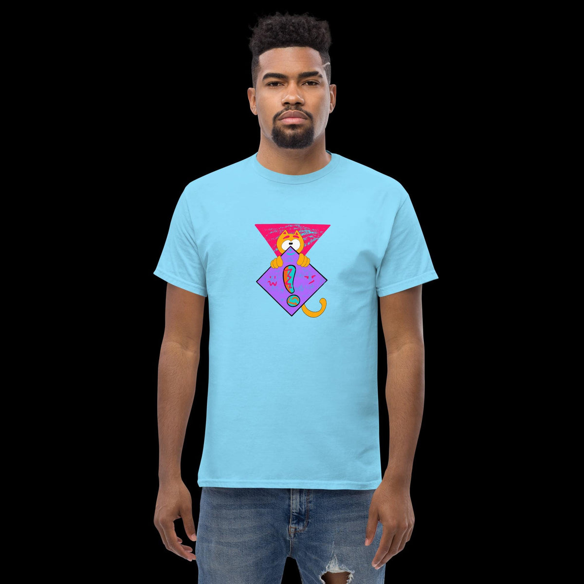 Feline Questions – Cat Graphic T-Shirt | Unisex Tee