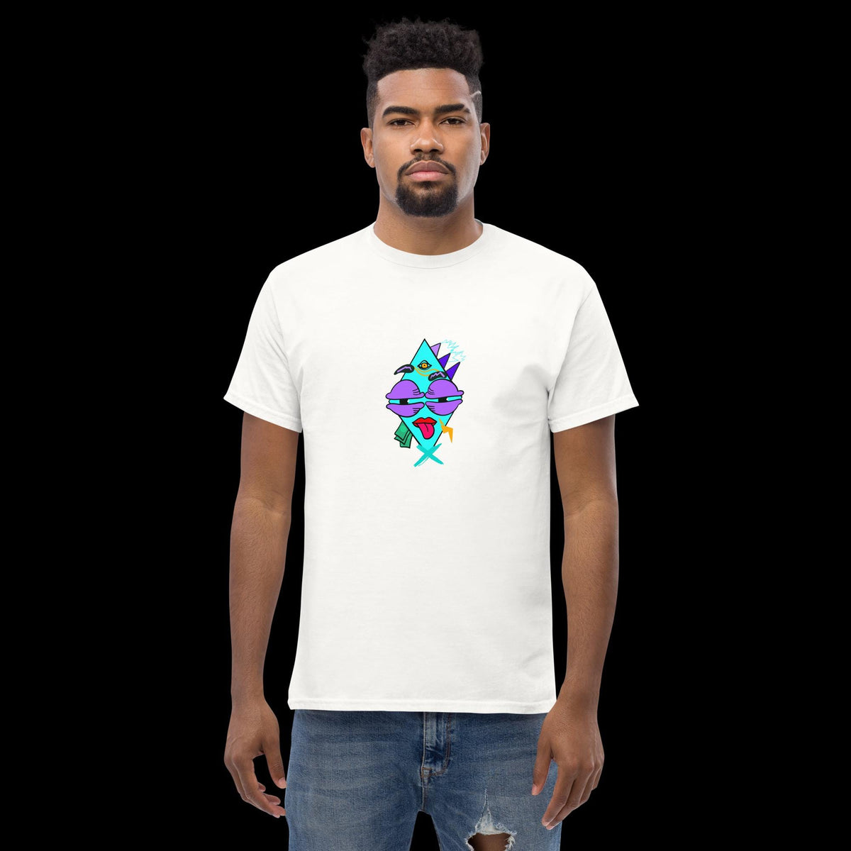 Sleepy, Droopy Head – Graphic T-Shirt | Unisex Tee