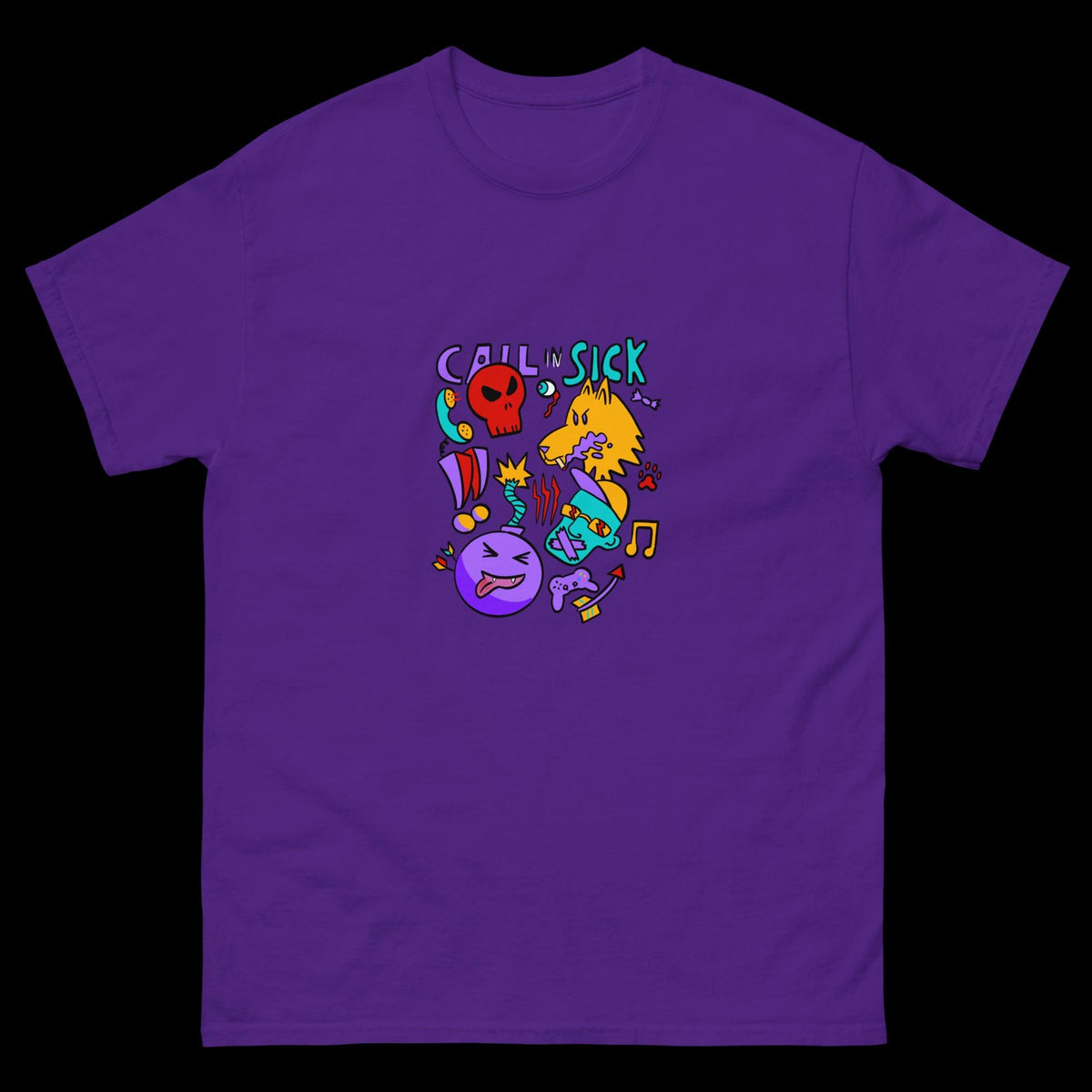 Call in Sick – Funny Graphic T-Shirt | Unisex Tee