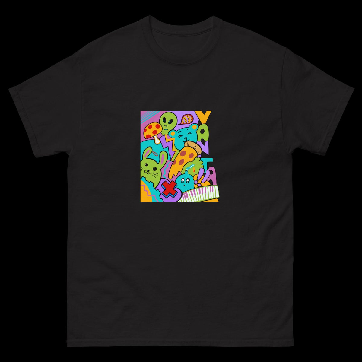 Animalia – Abstract Fungi Graphic T-Shirt | Unisex Tee