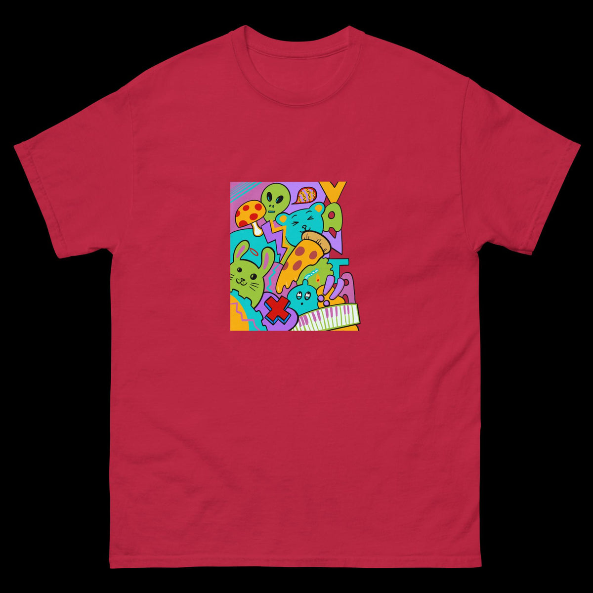Animalia – Abstract Fungi Graphic T-Shirt | Unisex Tee