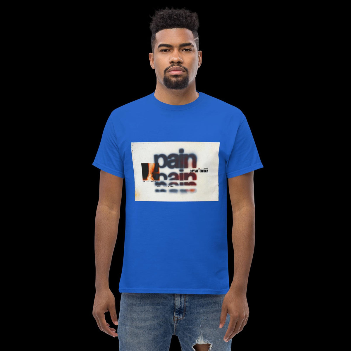 You Will Never Be Alone With Pain by Your Side – Dark Art T-Shirt | Unisex Tee