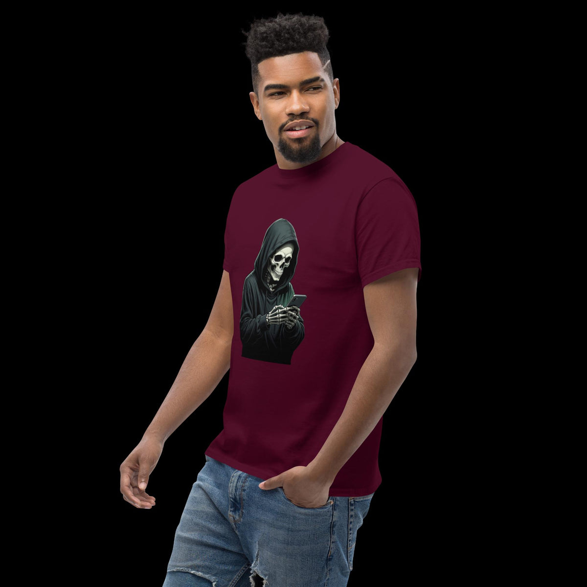 Keep Your Head Up (Out of Your Phone) – Graphic T-Shirt | Unisex Tee