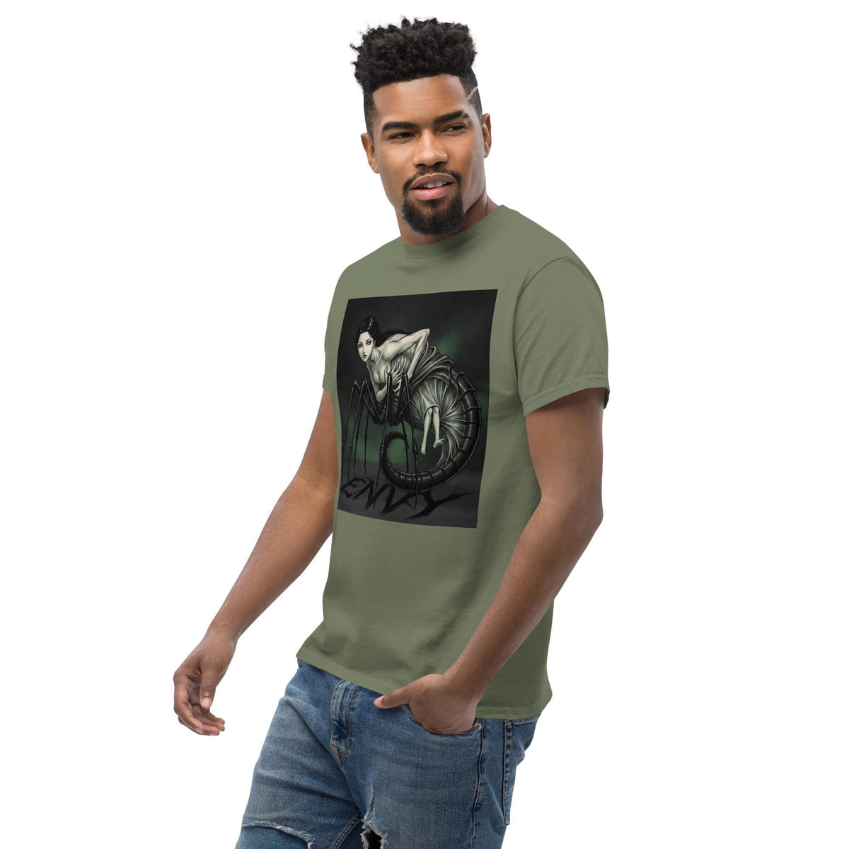 Envy – Seven Deadly Sins Dark Art T-Shirt | Unisex Graphic Tee