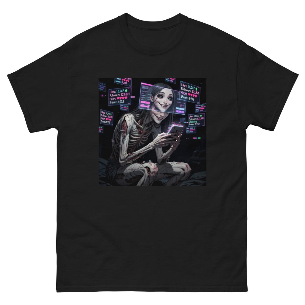 Gluttony – Seven Deadly Sins Dark Art T-Shirt | Unisex Graphic Tee