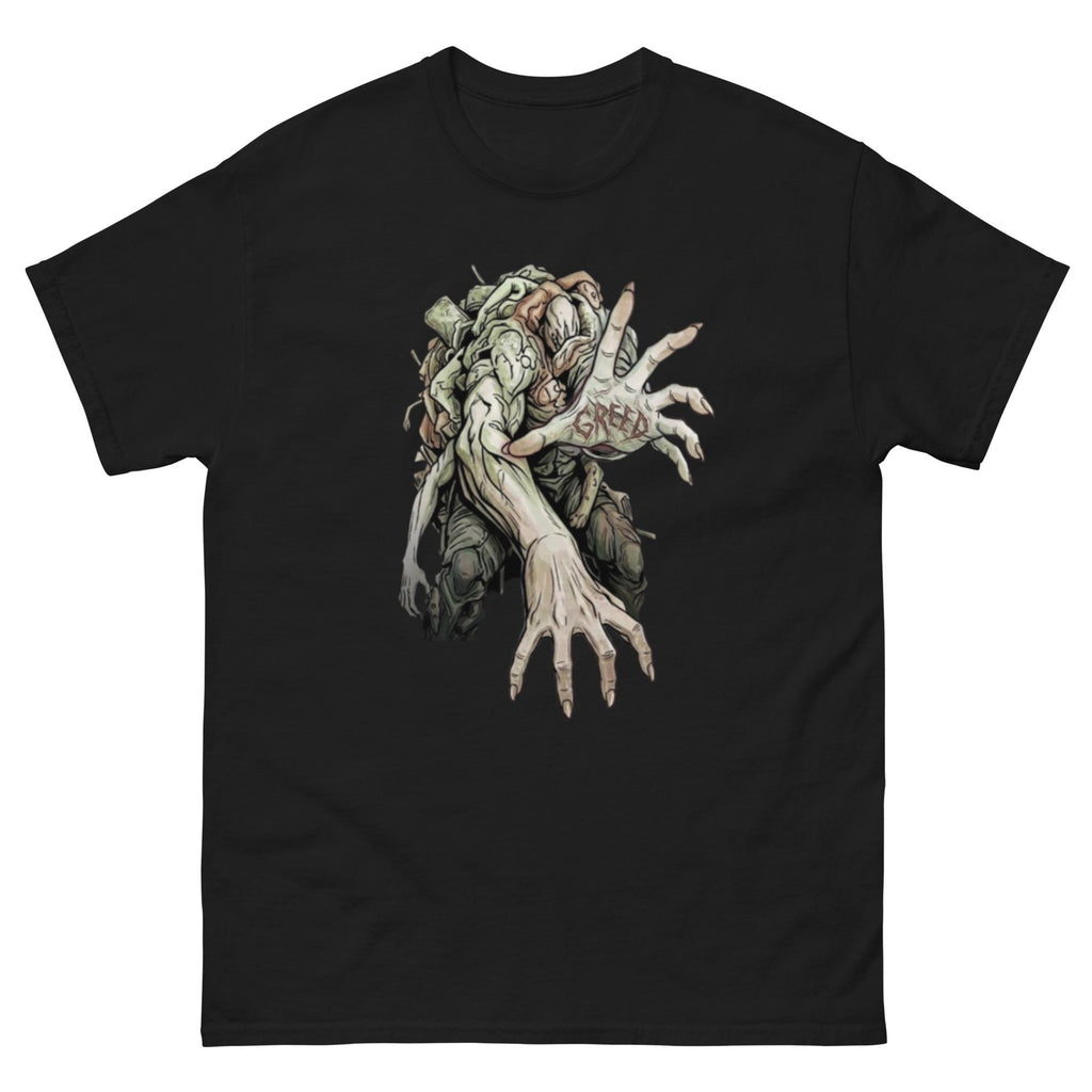 Greed – Seven Deadly Sins Dark Art T-Shirt | Unisex Graphic Tee
