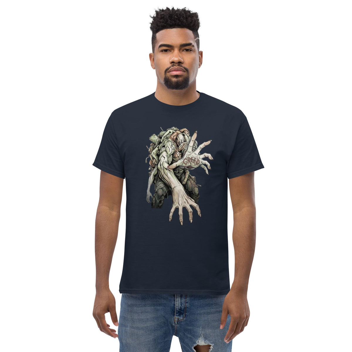 Greed – Seven Deadly Sins Dark Art T-Shirt | Unisex Graphic Tee