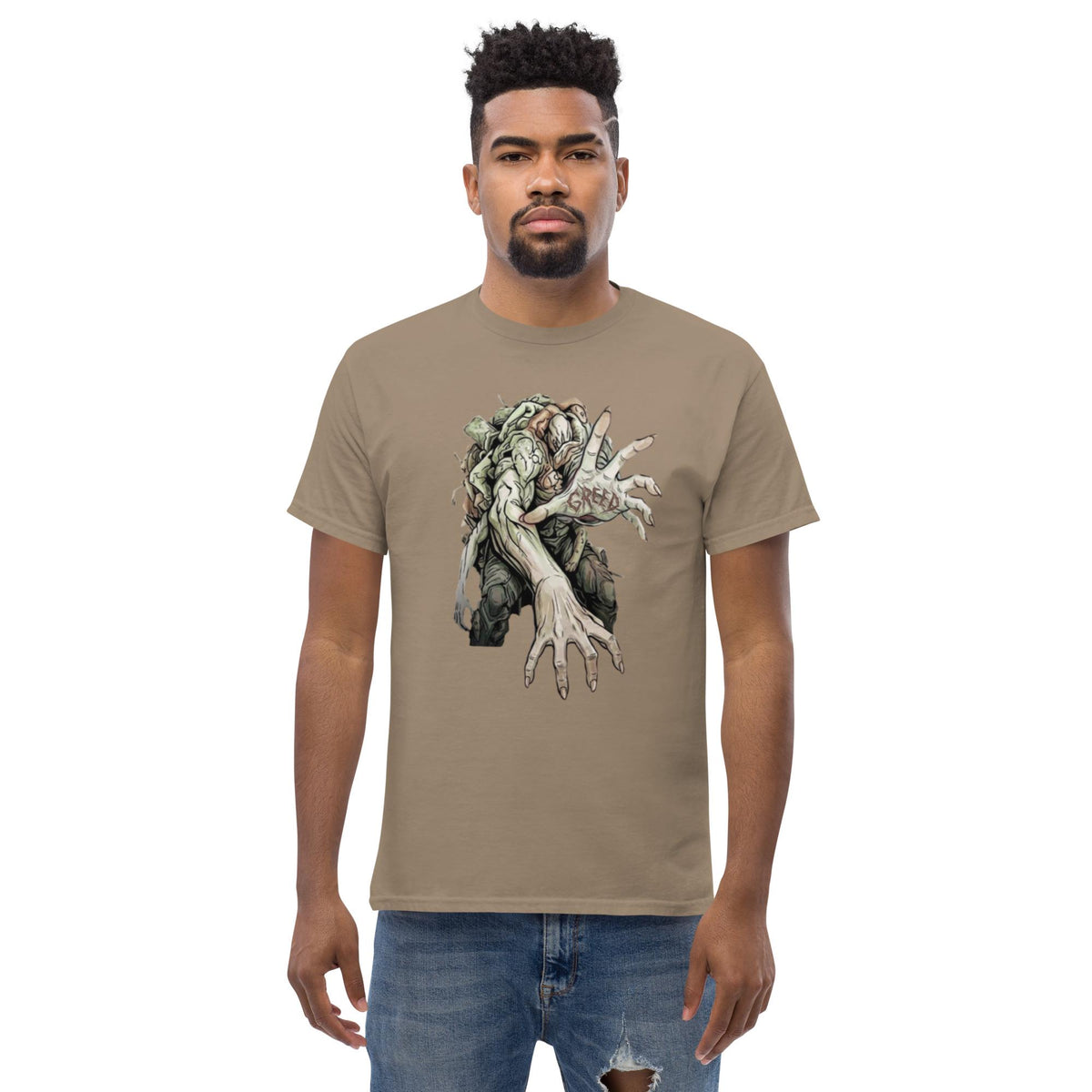 Greed – Seven Deadly Sins Dark Art T-Shirt | Unisex Graphic Tee