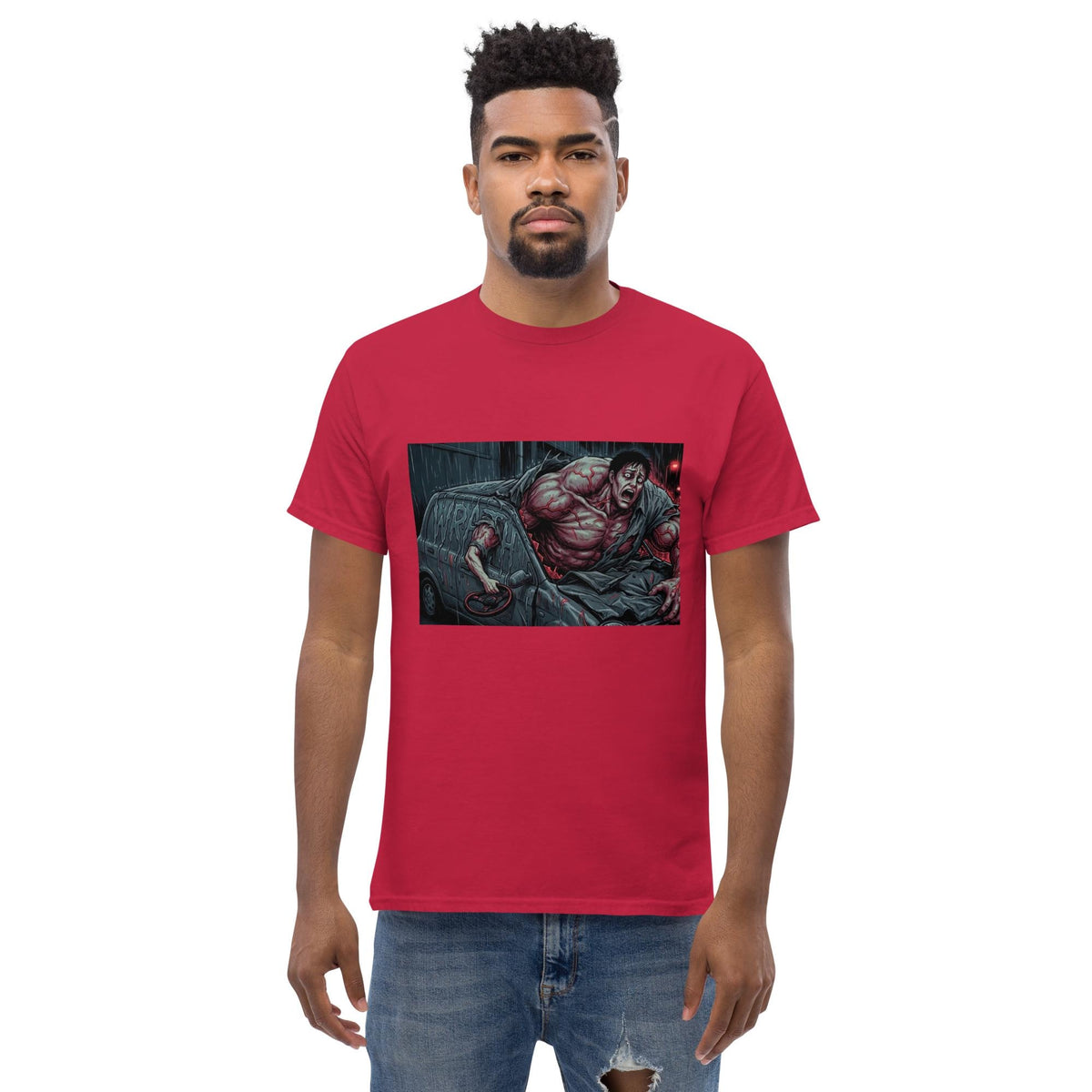 Rage – Seven Deadly Sins Dark Art T-Shirt | Unisex Graphic Tee