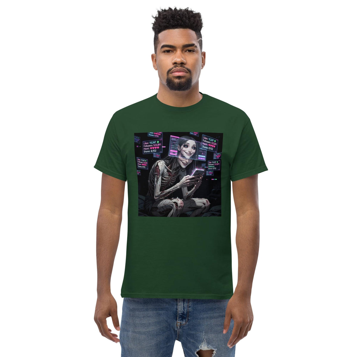 Gluttony – Seven Deadly Sins Dark Art T-Shirt | Unisex Graphic Tee