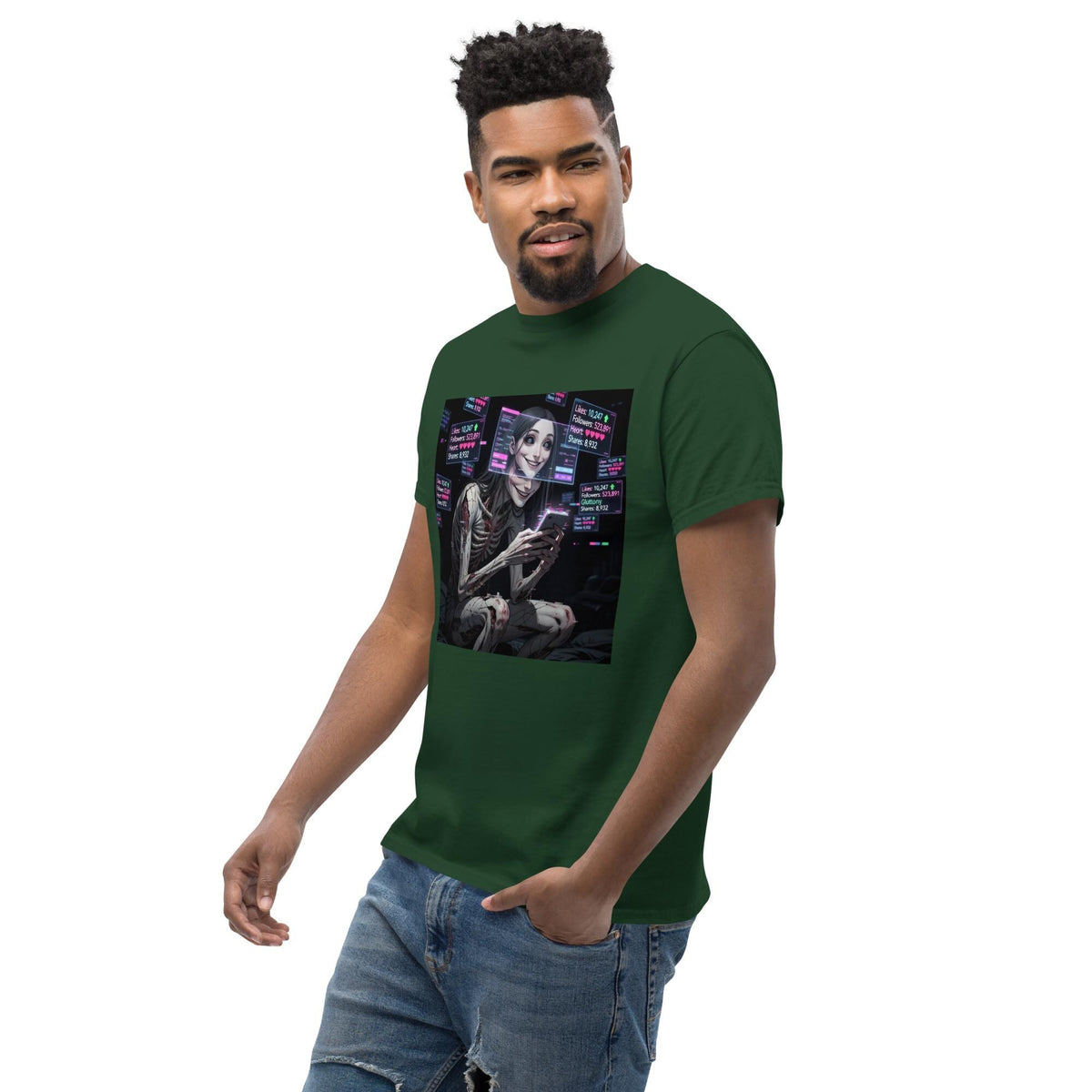 Gluttony – Seven Deadly Sins Dark Art T-Shirt | Unisex Graphic Tee
