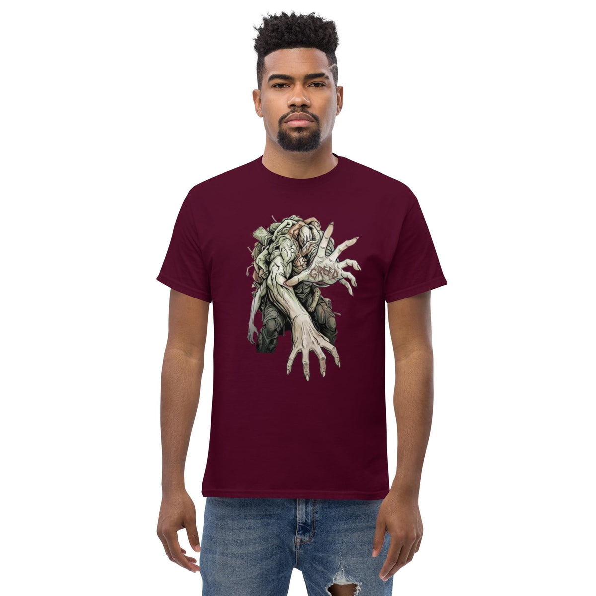 Greed – Seven Deadly Sins Dark Art T-Shirt | Unisex Graphic Tee