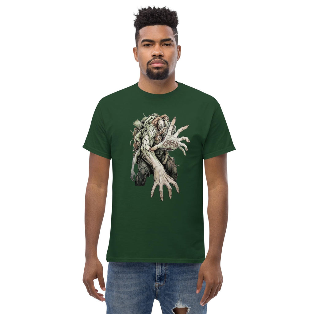 Greed – Seven Deadly Sins Dark Art T-Shirt | Unisex Graphic Tee