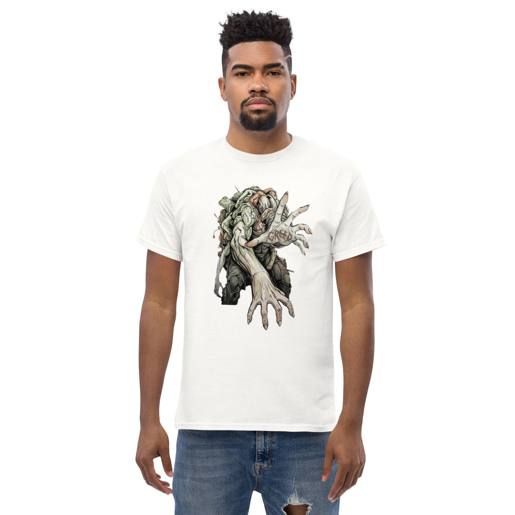 Greed – Seven Deadly Sins Dark Art T-Shirt | Unisex Graphic Tee