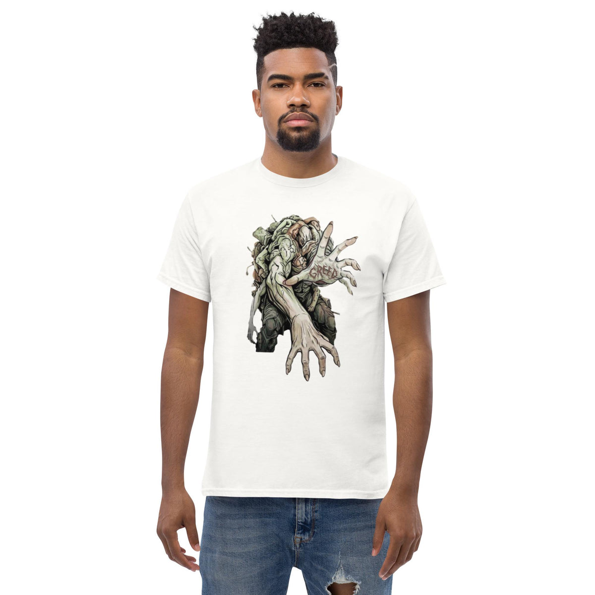 Greed – Seven Deadly Sins Dark Art T-Shirt | Unisex Graphic Tee