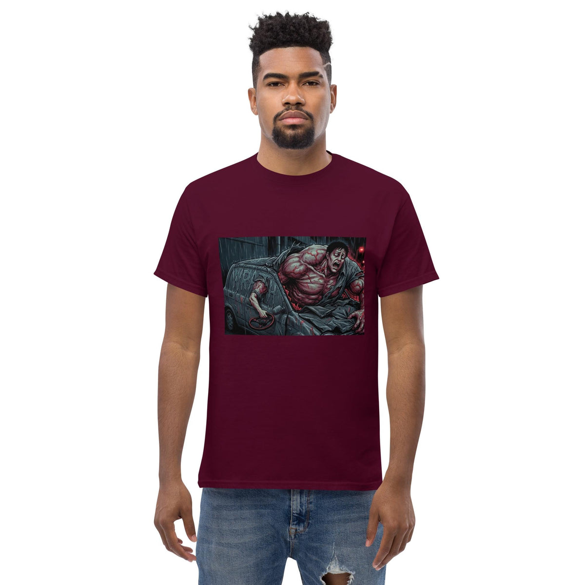 Rage – Seven Deadly Sins Dark Art T-Shirt | Unisex Graphic Tee
