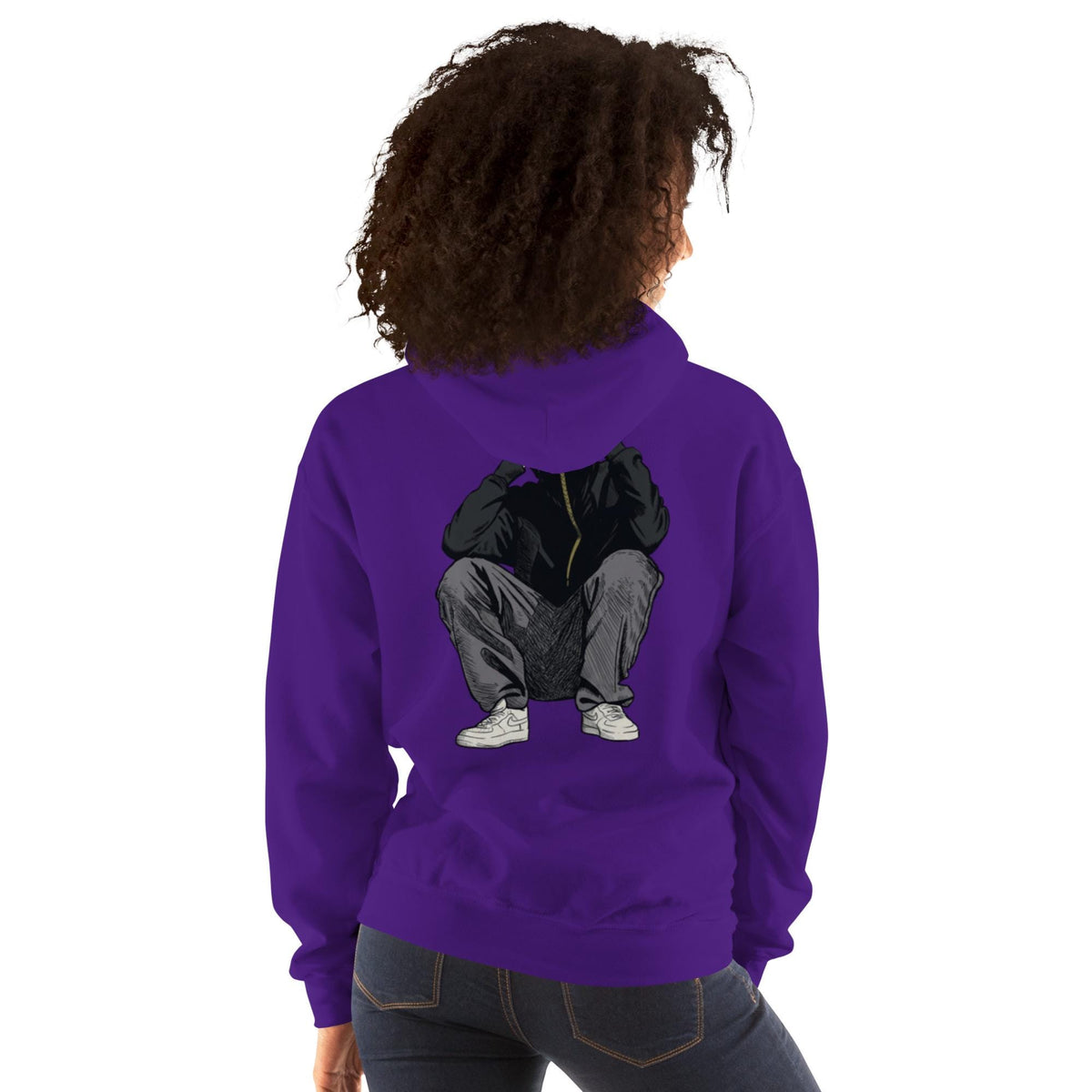 Thinking in the Street – Streetwear Graphic Hoodie | Unisex Hoodie