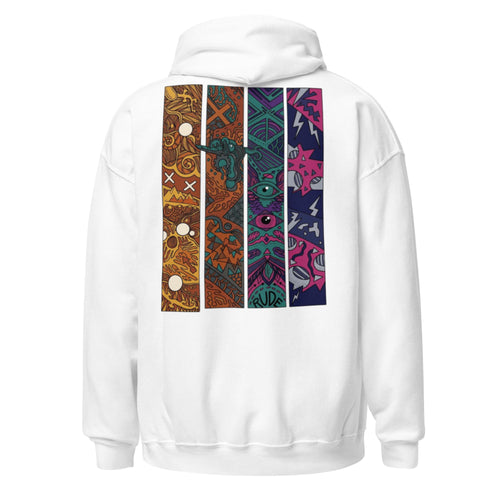 Abstract Art Graphic Hoodie | Soft Unisex Hoodie, Double-Lined Hood