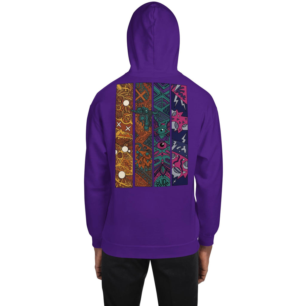 Abstract Art Graphic Hoodie | Soft Unisex Hoodie, Double-Lined Hood