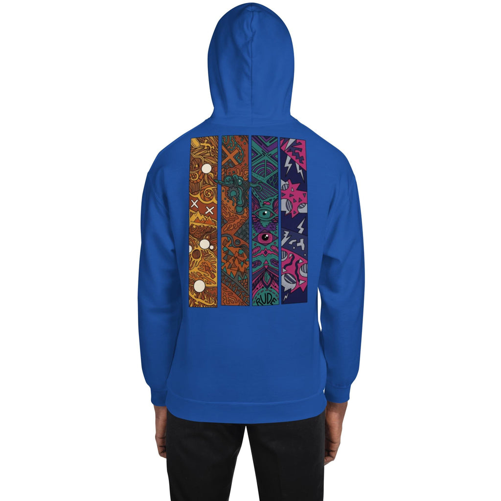 Abstract Art Graphic Hoodie | Soft Unisex Hoodie, Double-Lined Hood