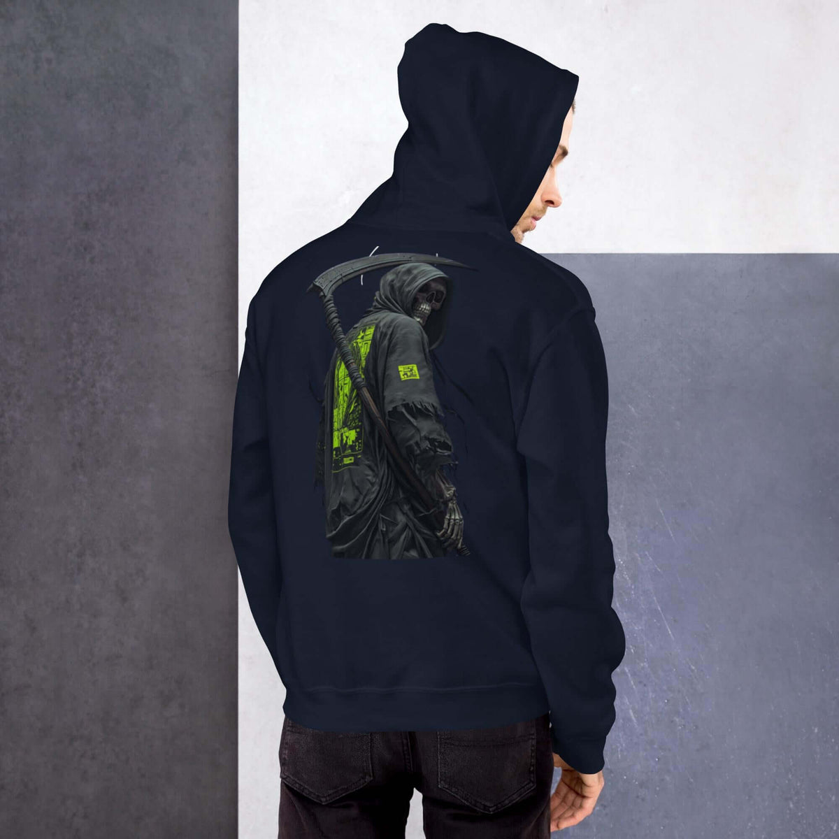 Dark Rider – Gothic Graphic Hoodie | Edgy Unisex Hoodie