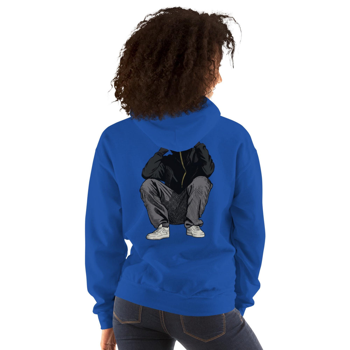 Thinking in the Street – Streetwear Graphic Hoodie | Unisex Hoodie