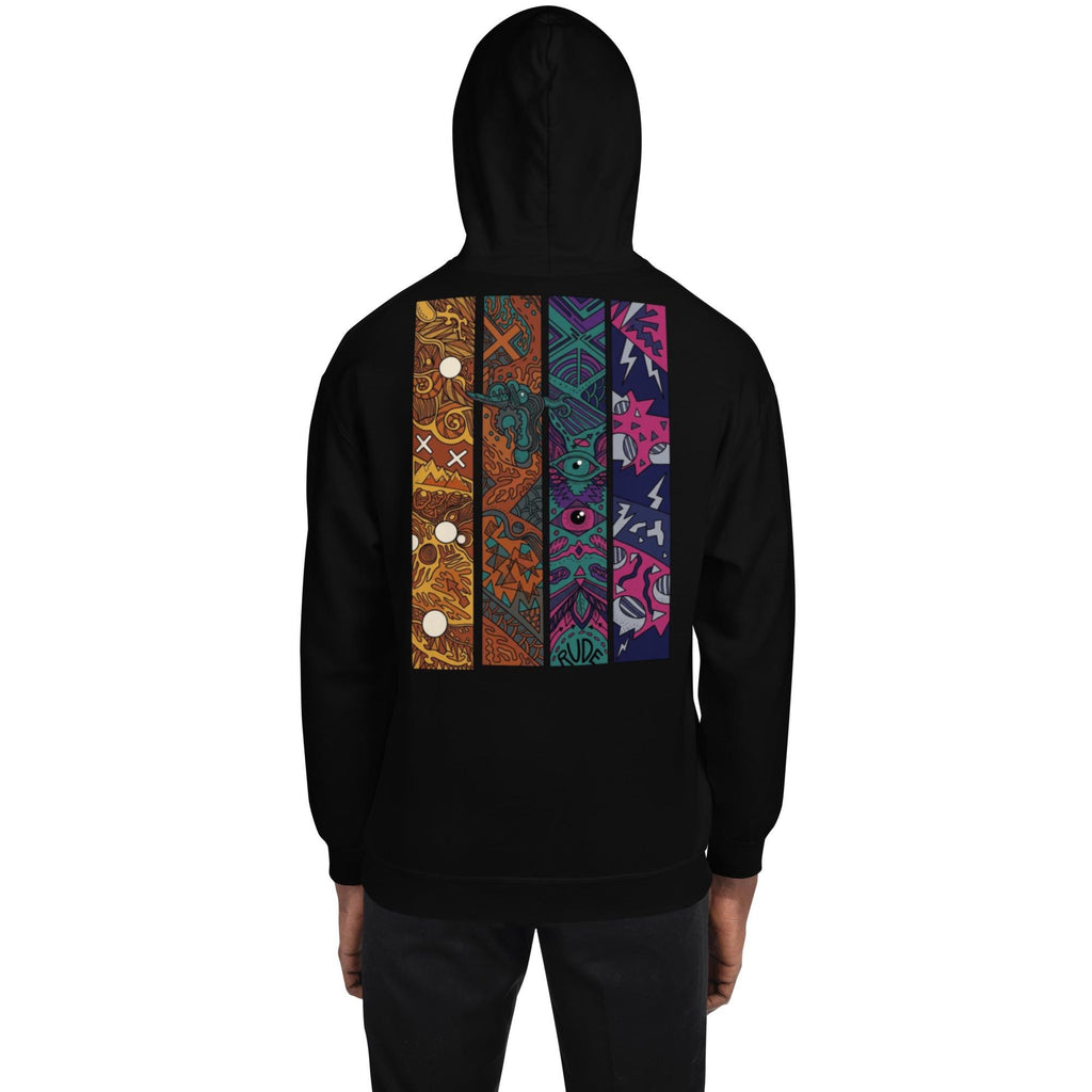 Abstract Art Graphic Hoodie | Soft Unisex Hoodie, Double-Lined Hood