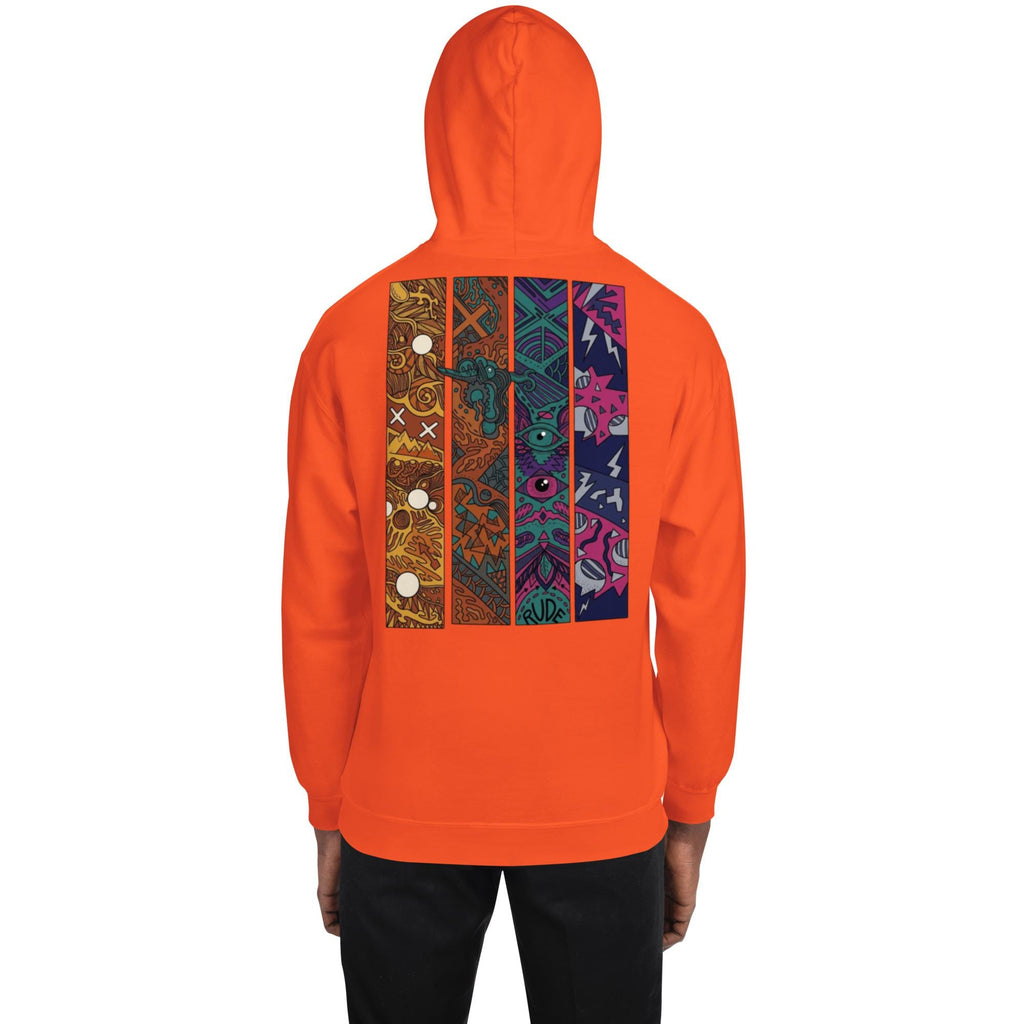 Abstract Art Graphic Hoodie | Soft Unisex Hoodie, Double-Lined Hood