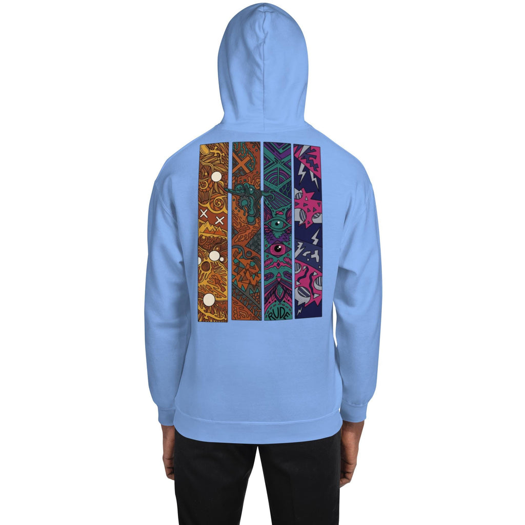 Abstract Art Graphic Hoodie | Soft Unisex Hoodie, Double-Lined Hood