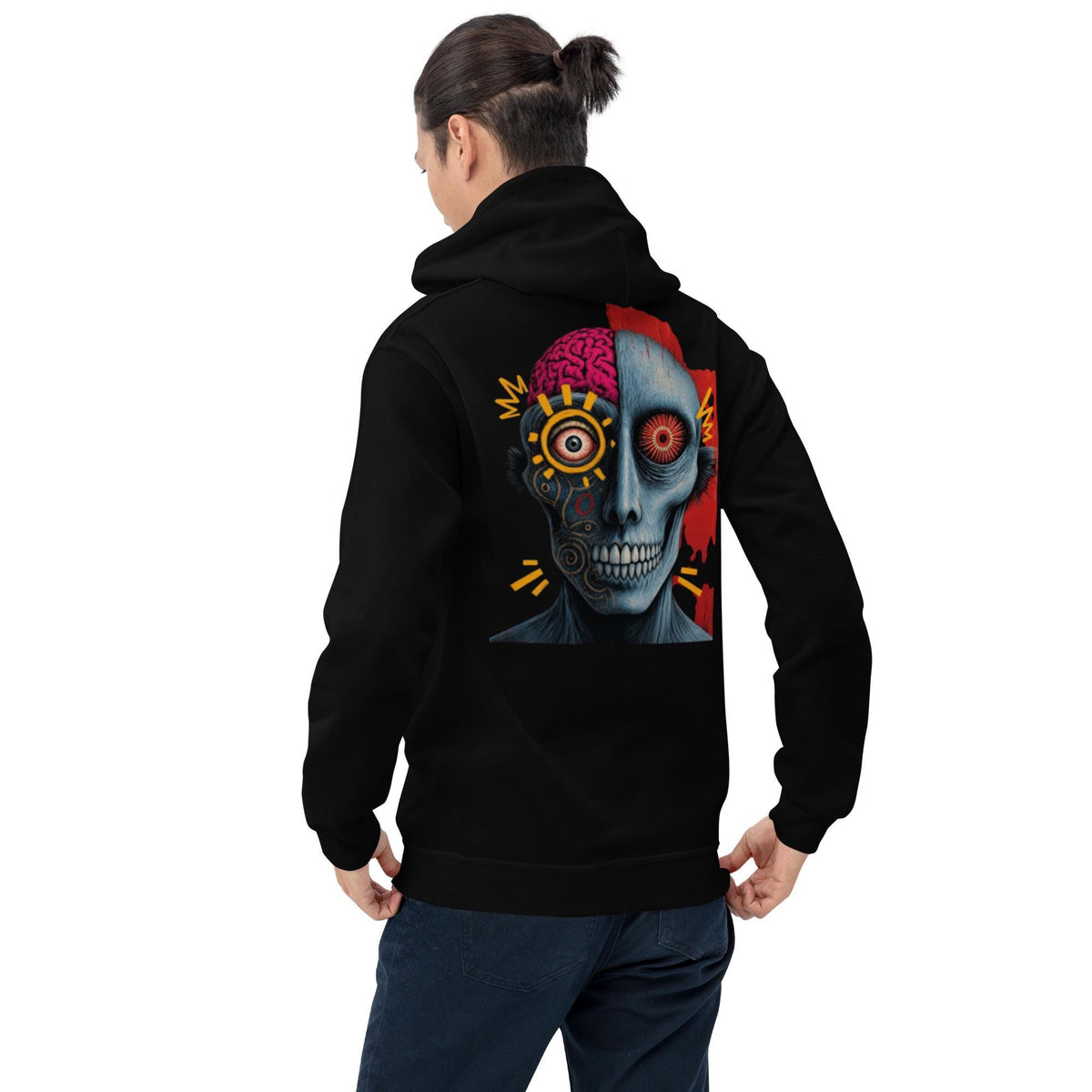 Last Warrior – Aboriginal Art Inspired Graphic Hoodie | Unisex Hoodie