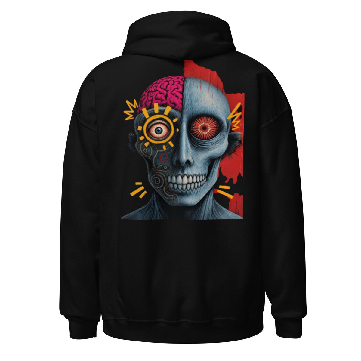 Last Warrior – Aboriginal Art Inspired Graphic Hoodie | Unisex Hoodie