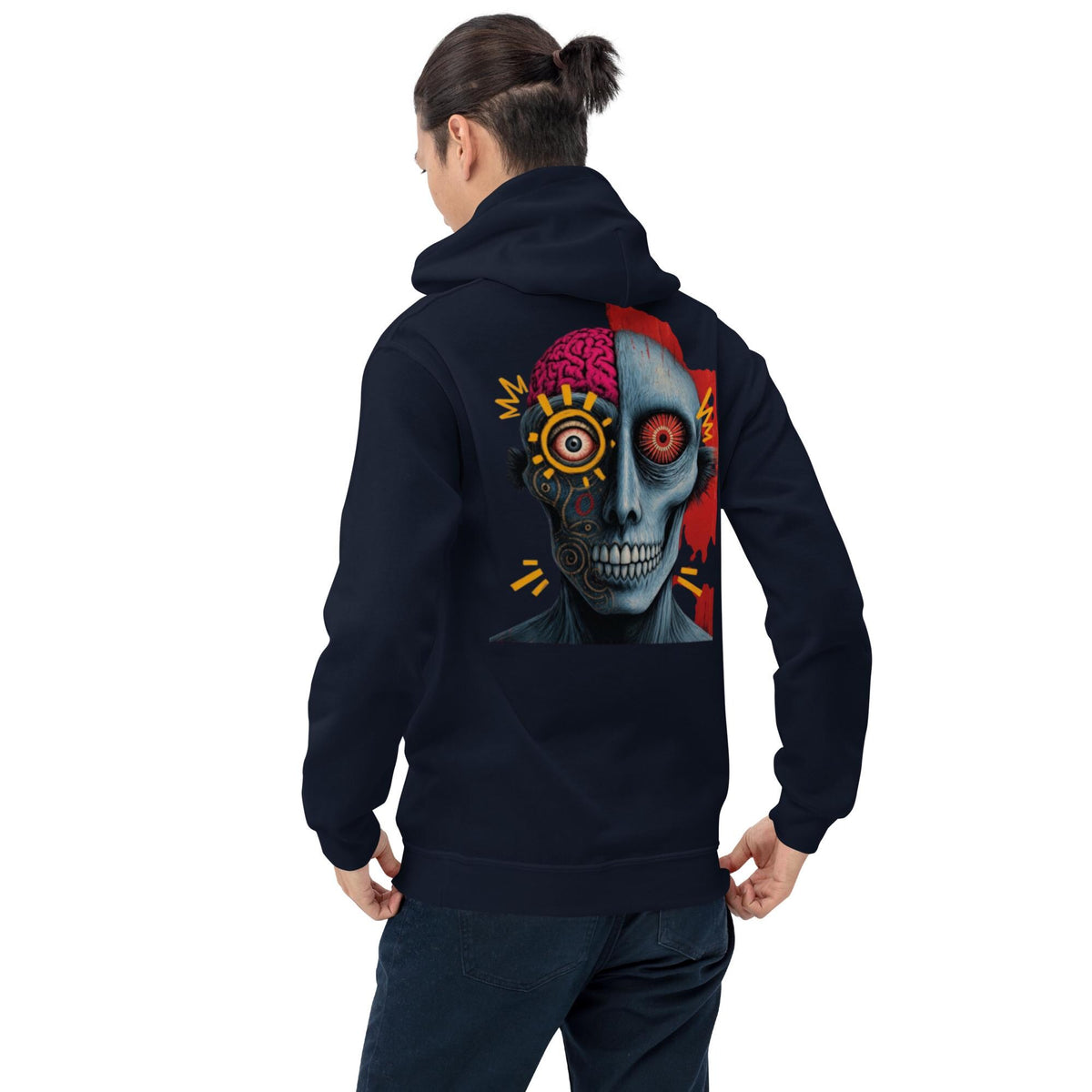 Last Warrior – Aboriginal Art Inspired Graphic Hoodie | Unisex Hoodie