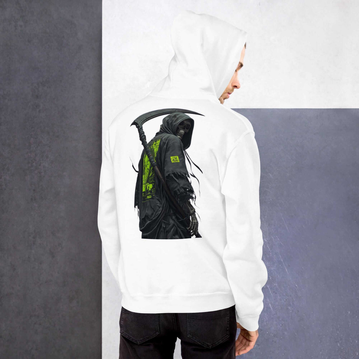 Dark Rider – Gothic Graphic Hoodie | Edgy Unisex Hoodie
