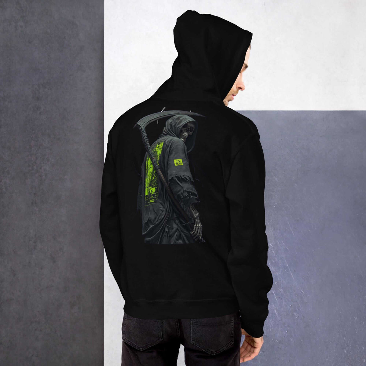 Dark Rider – Gothic Graphic Hoodie | Edgy Unisex Hoodie