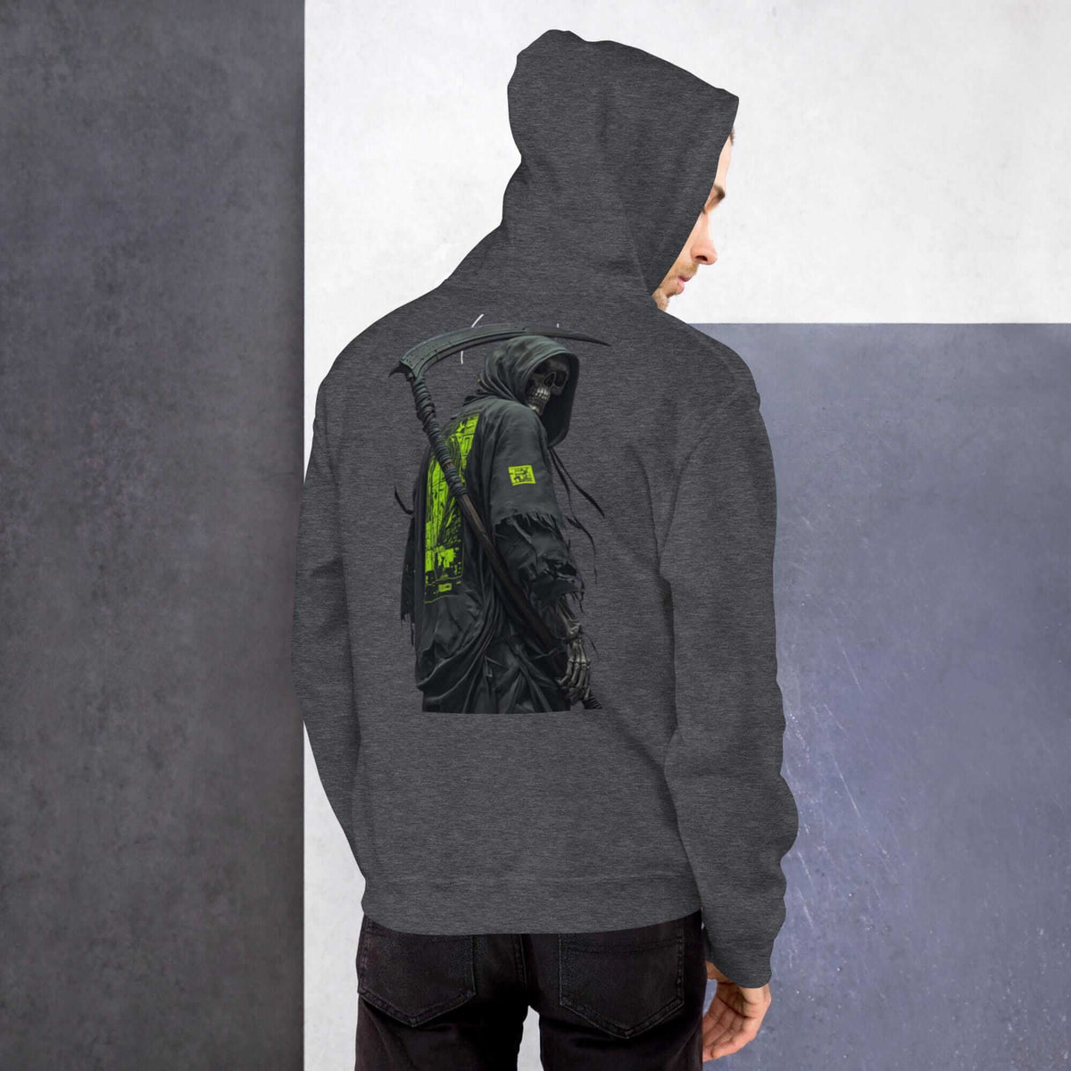 Dark Rider – Gothic Graphic Hoodie | Edgy Unisex Hoodie