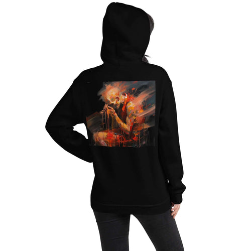 Despair – Painted Art Graphic Hoodie | Dark Aesthetic Unisex Hoodie