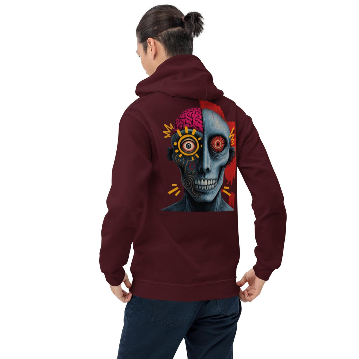 Last Warrior – Aboriginal Art Inspired Graphic Hoodie | Unisex Hoodie
