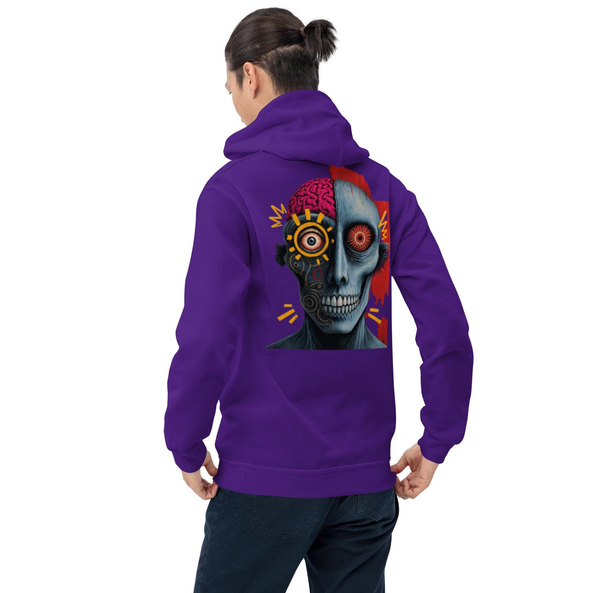 Last Warrior – Aboriginal Art Inspired Graphic Hoodie | Unisex Hoodie
